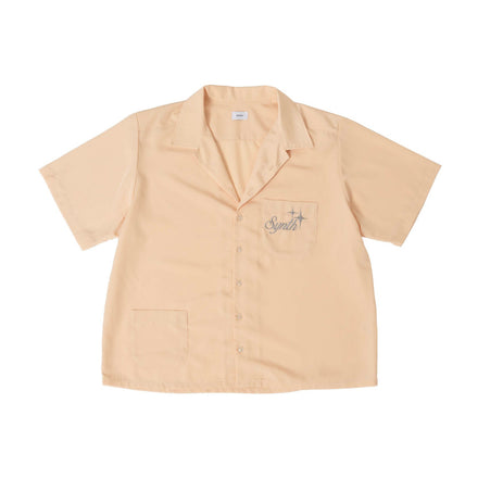 'Star Lanes' short sleeve button up