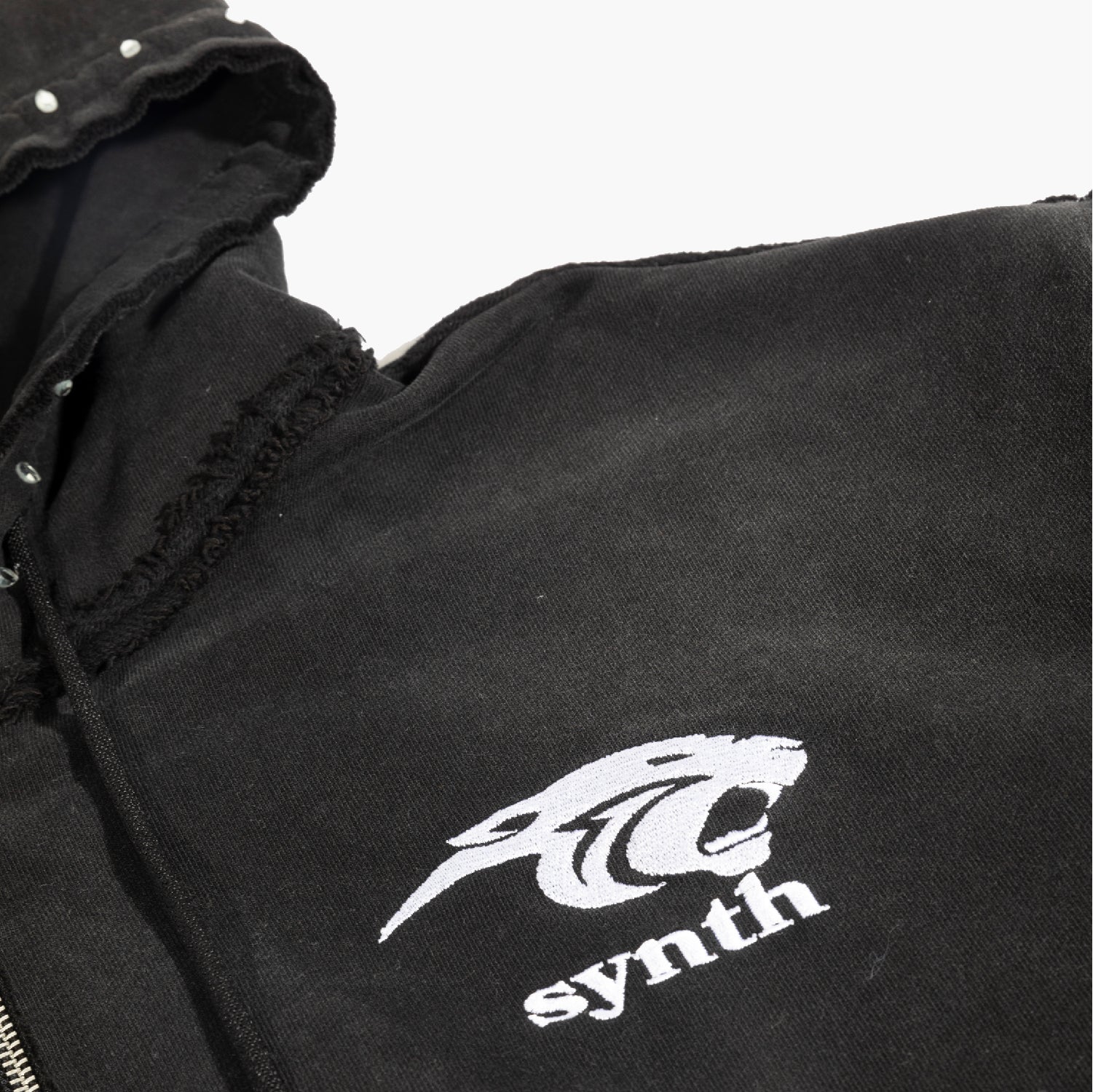 'Panthera" vintage black pullover