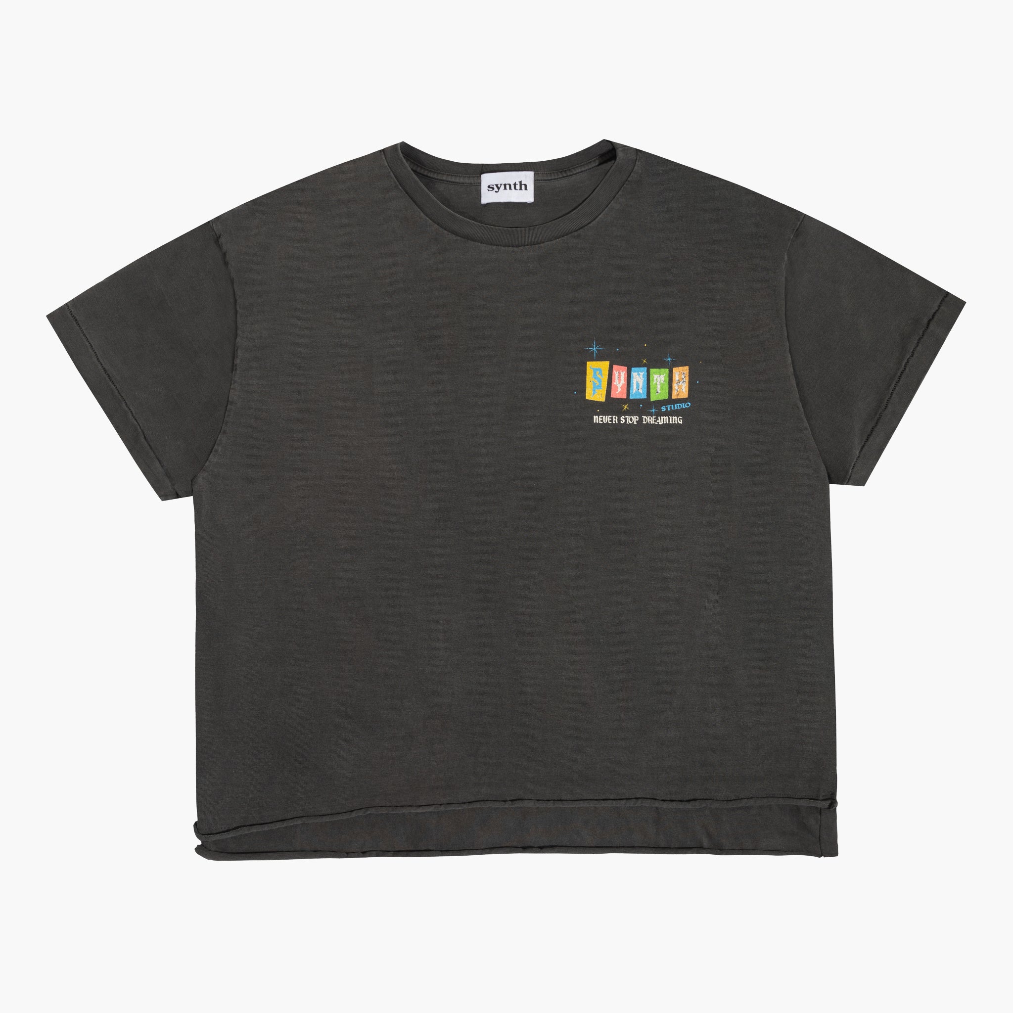 'Dreamland' vintage black tee