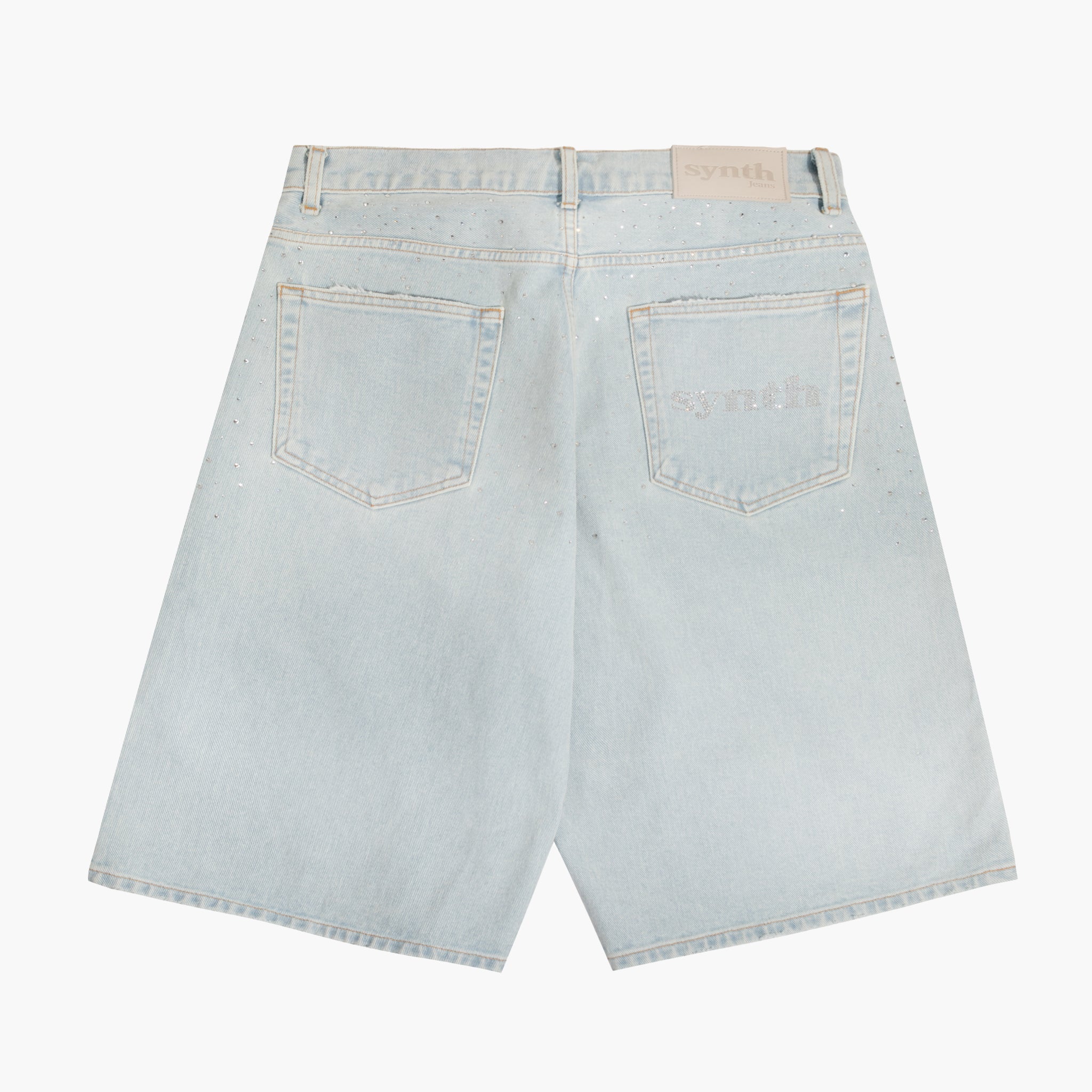 'Stardaze' rhinestone jorts
