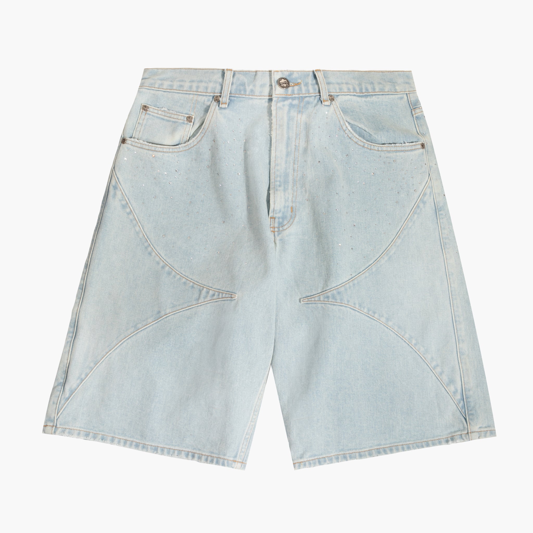 'Stardaze' rhinestone jorts