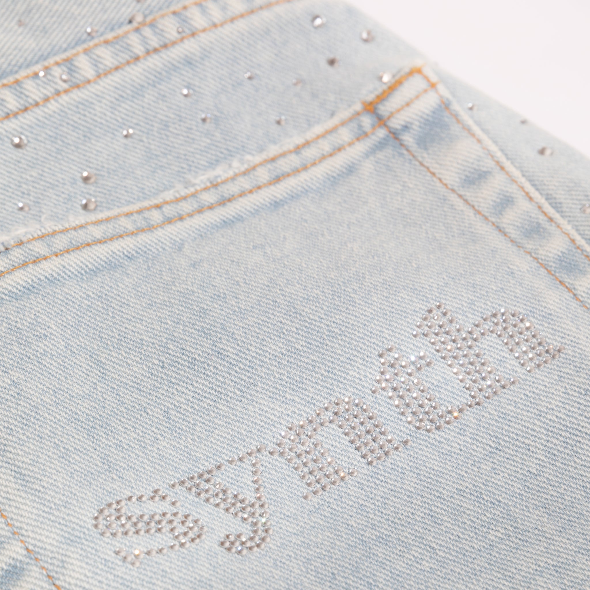 'Stardaze' rhinestone jorts