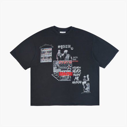 Black 'Podium’ tee